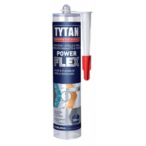 Montážní lepidlo TYTAN Power Flex (290 ml/bal), transparentní