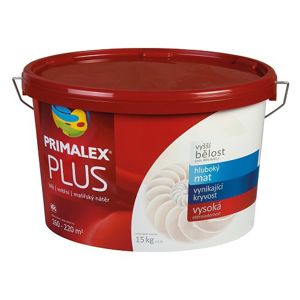 Malba interiérová PRIMALEX Plus bílá, 15 kg