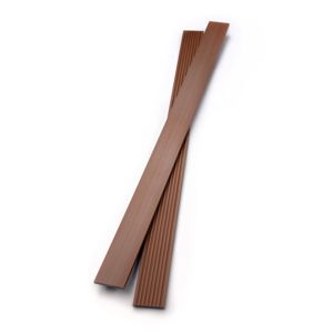 Lišta dřevoplastová DŘEVOplus PROFI teak 62×10×2000 mm