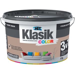Malba interiérová HET Klasik Color hnědý ořechový, 4 kg