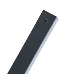 Sloupek čtyřhranný Pilofor Zn + PVC antracit průměr 60×60 mm výška 2,4 m