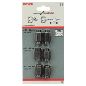 Adaptéry přechodové k děrovkám Bosch 6 ks