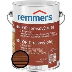 Olej terasový Remmers TOP rezavě hnědá, 2,5 l