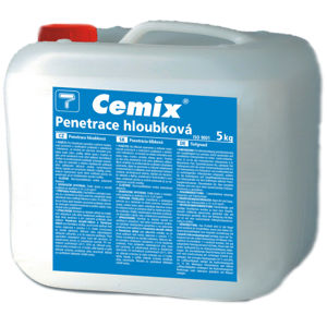 Hloubková penetrace minerálních podkladů Cemix 5 kg