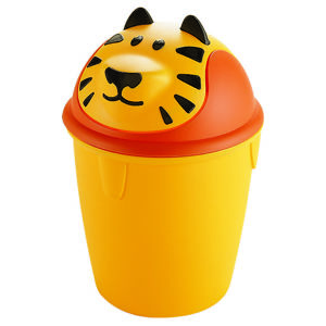 Odpadkový koš dětský Tygr oranžový