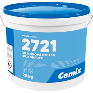 Omítka silikonová Cemix 2721 Z 3 mm bezpř., 25 kg