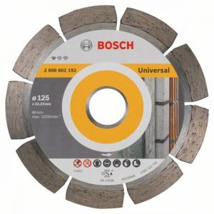 Diamantový řezný kotouč Bosch Professional for Universal 125×22,23 mm
