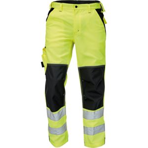 Kalhoty Cerva Knoxfield HV DW275 antracit/žlutá 52