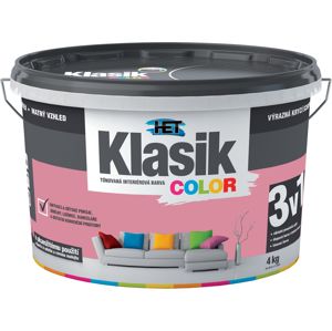 Malba interiérová HET Klasik Color růžový, 4 kg