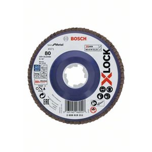Kotouč lamel. Bosch X571 Best for Metal X-LOCK RV 125 mm 80