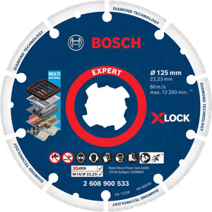 Kotouč řezný DIA Bosch Expert Metal X-LOCK 125×22,23 mm