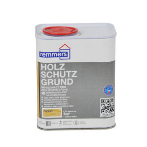 Bezbarvá fungicidní základová barva Holzschutz Grund Farblos (0,75l/bal.)