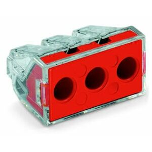 Svorka krabicová nasouvací Wago 773-173 červená 50 ks