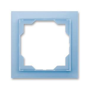 Rámeček ABB Neo jednonásobný ledová modrá