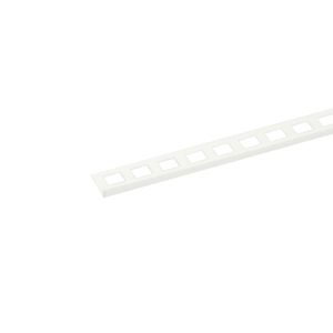 Lišta L PVC ACARA TOP 8 mm/2,5 m bílá