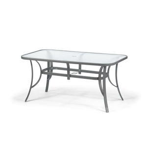 Ocelový zahradní stůl STANDARD XL šedý