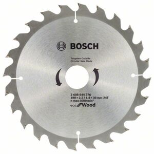 Kotouč pilový Bosch Eco for Wood 190×30×2,2 mm 24 z. 10 ks