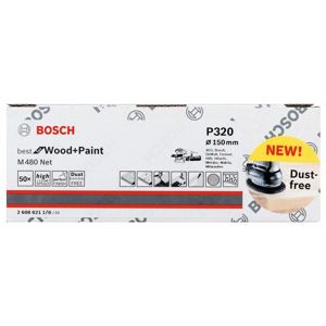 Mřížka brusná Bosch M480 Best for Wood and Paint 150 mm 320