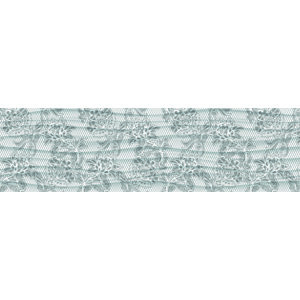 Samolepicí bordura s motivem Květinové siluety, 0,14×5 m