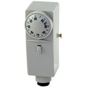 Příložný termostat Regulus 10811 10 90 °C + teplovodní pasta